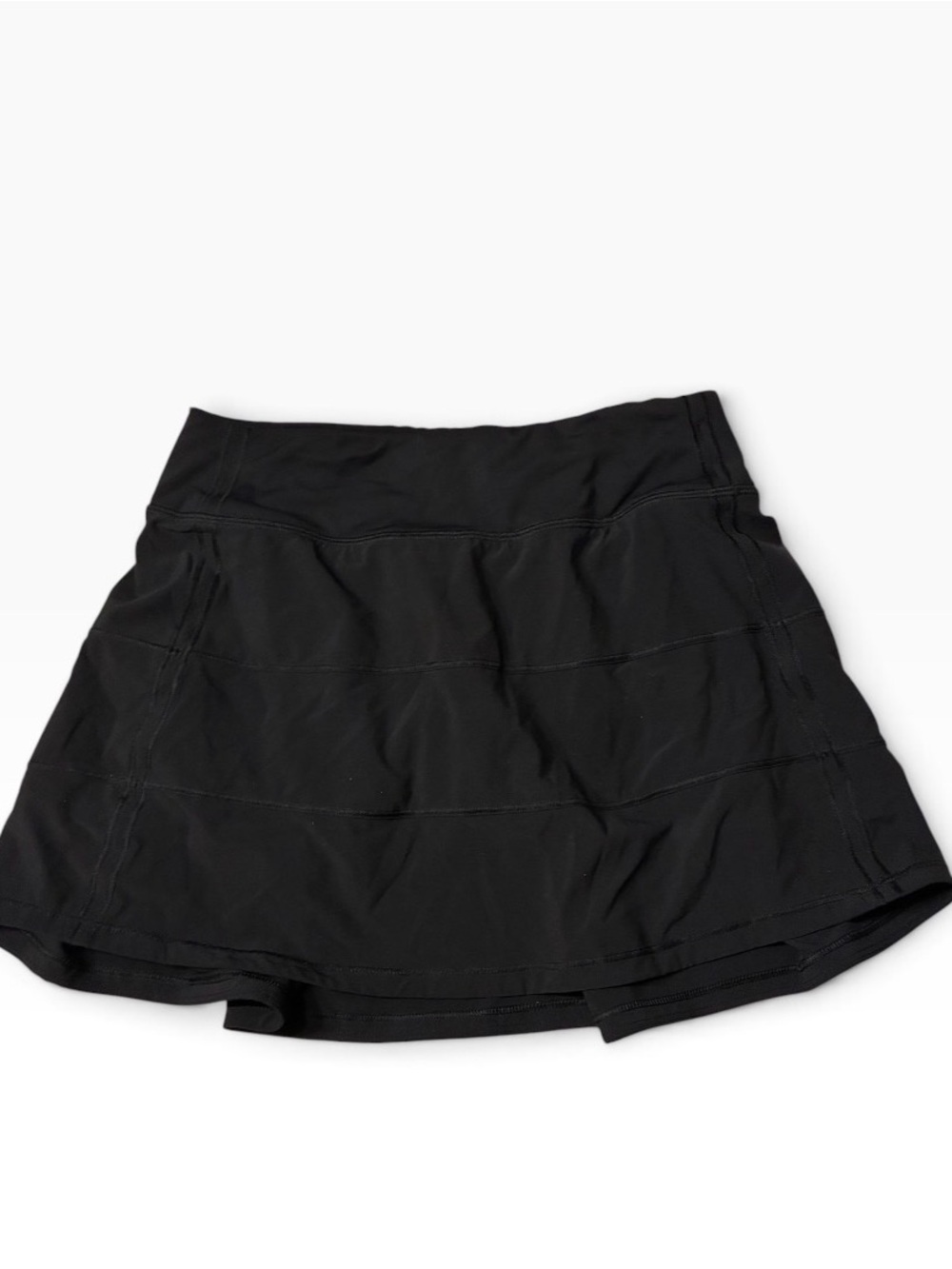 NWT Lululemon Pace Rival Skirt Skort Black Sz 2 Tall
